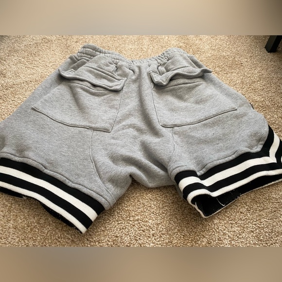 Darc Sport French Terry Court Shorts in Grey - Picture 5 of 8